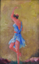 Ballerina in azzurro